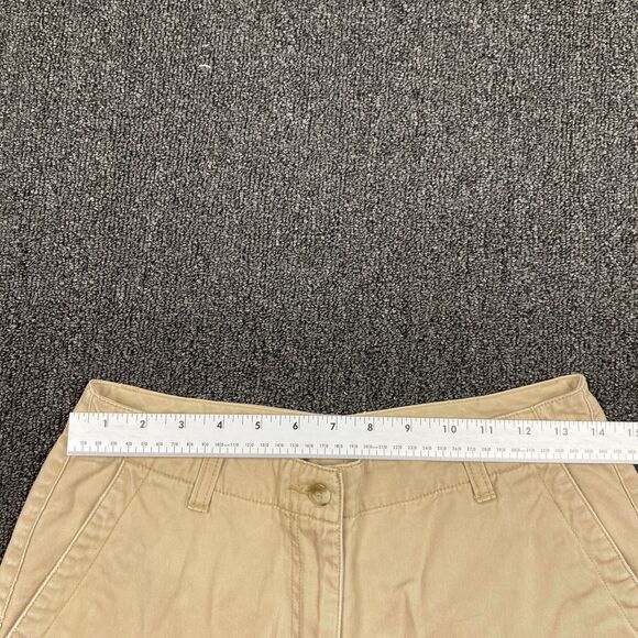 LL Bean Shorts Womens Regular Comfort Mid Stretch Camp Hike Shorts Size 6 Reg - Picture 4 of 5